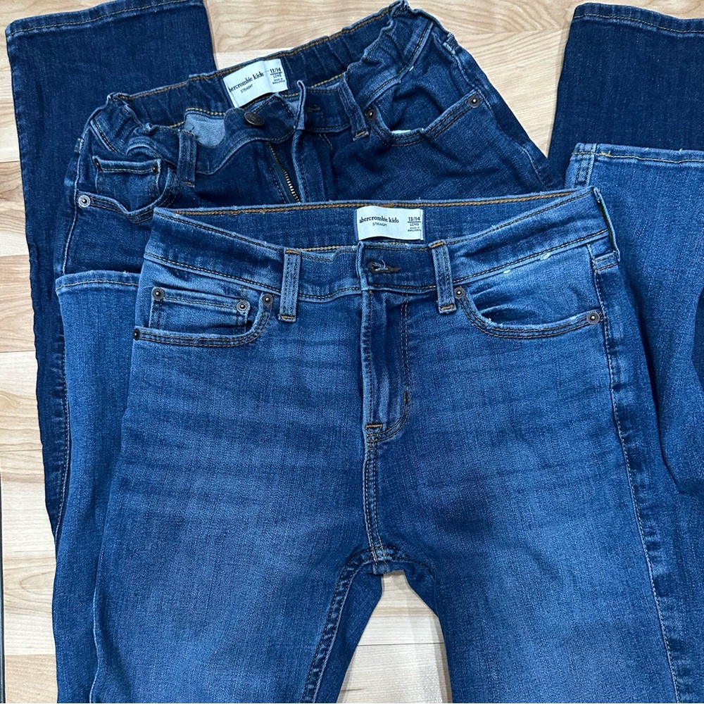 Abercrombie boys straight leg jeans
